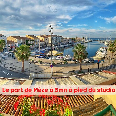 Charmant studio climatisé à 200m de la plage Mèze Exterior foto